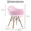 Miniatura: Silla Eames Chatell replica eames