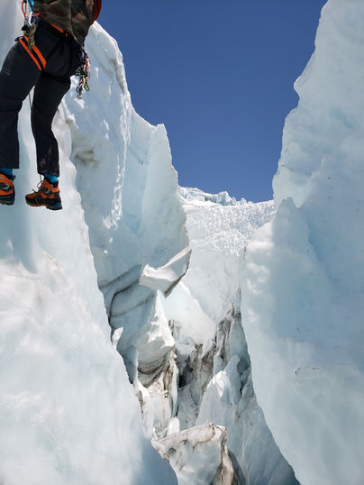 Do a mountaineering course, hire a guide, and reach new peaks