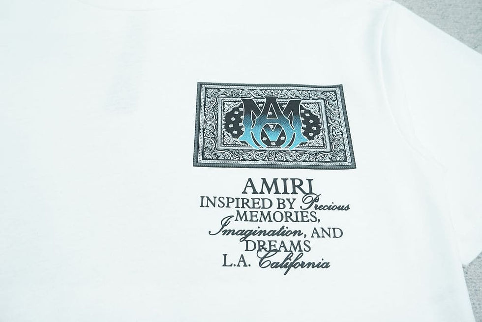 Miniatura: Camisa Amiri Ma Bandana White