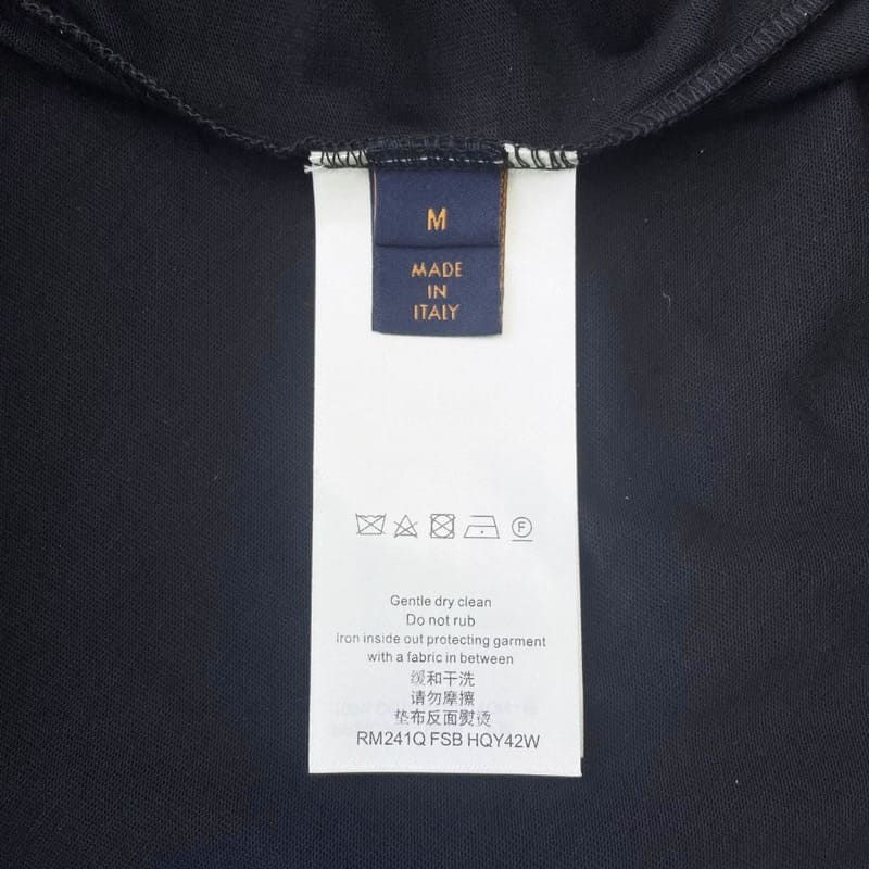 Miniatura: Camiseta Louis Vuitton Gradient Cotton Black