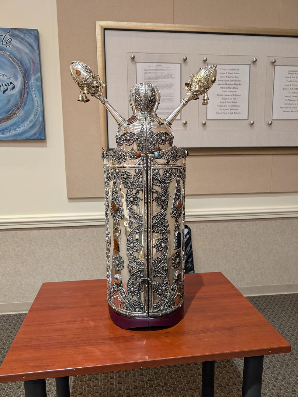 Sephardic Torah Scroll, Temple Beth-El