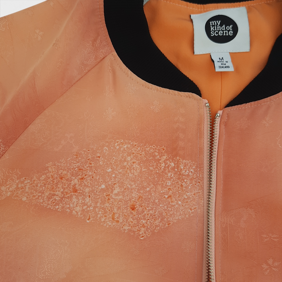 Thumbnail: Pale orange bomber (Medium)
