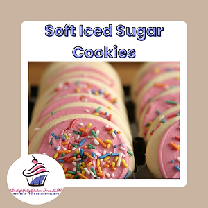 Just Gluten-Free | Bakery-Style | Soft Iced Sugar Cookies
