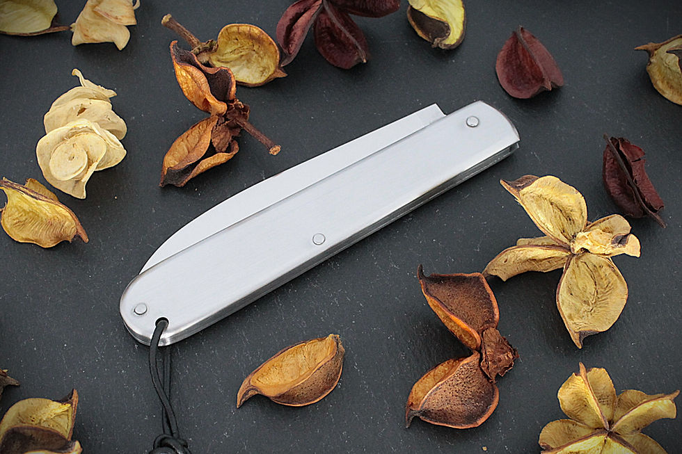 Miniature : Canif satiné lame inox