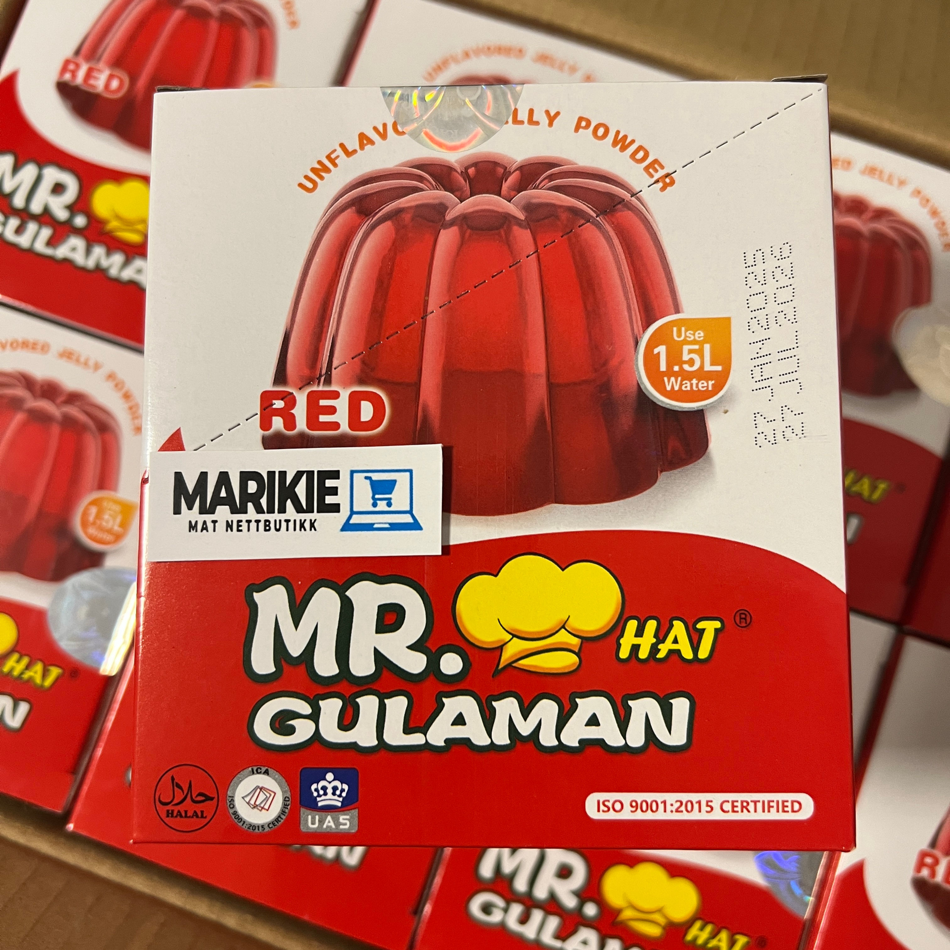 Mr. Hat Gulaman Red 25g (Expiry 07.07.26)