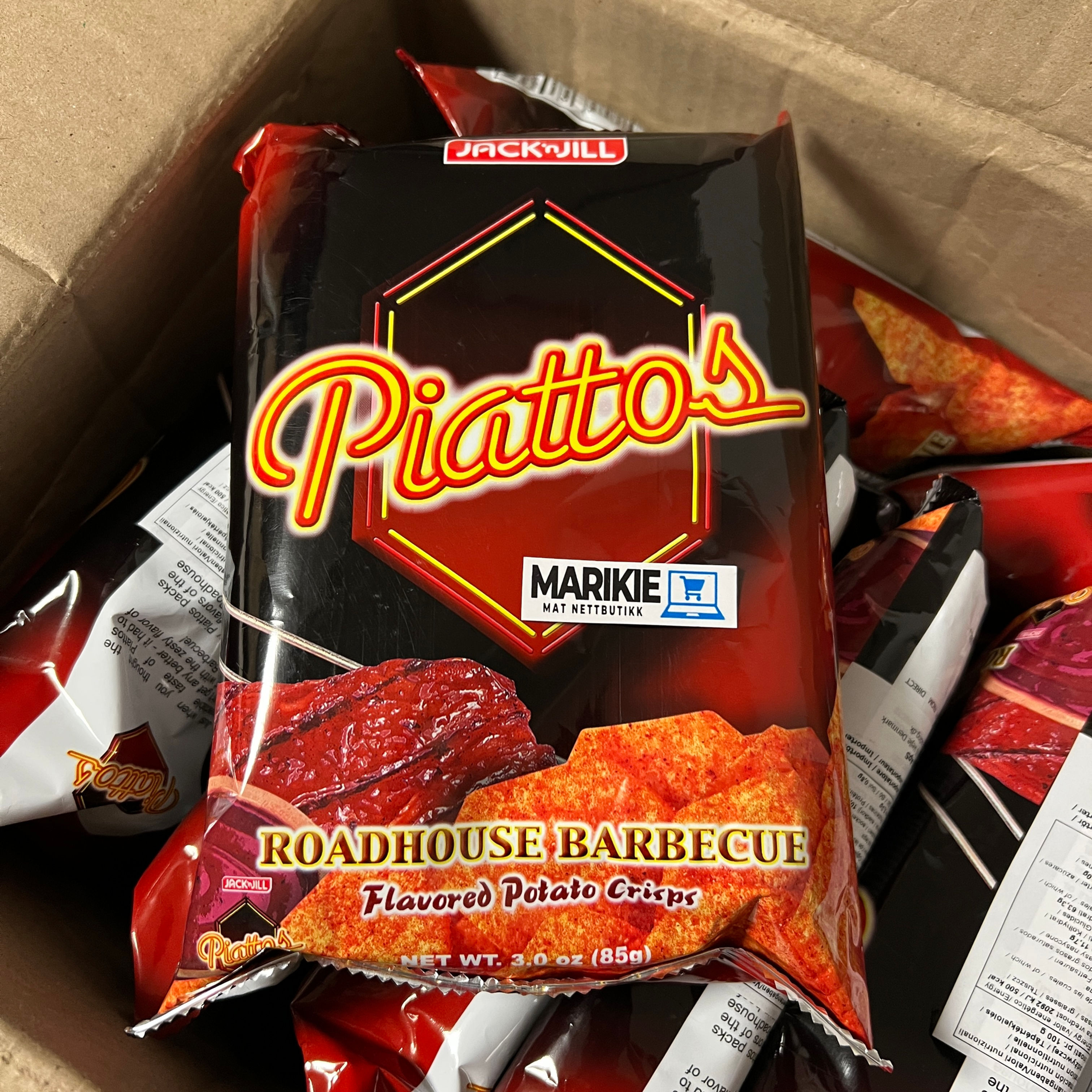 Piattos Roadhouse Barbeque Flavor 85g (Expiry 12.12.26)