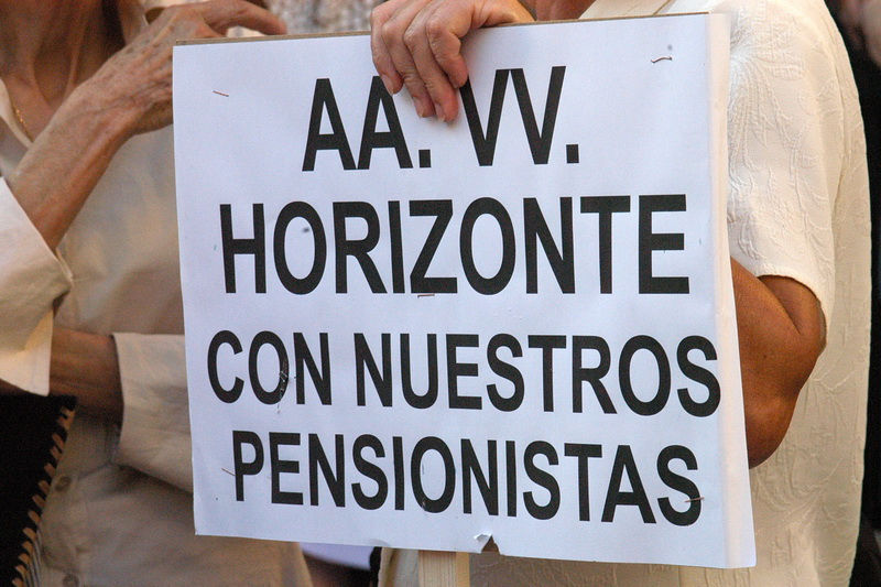 Manifestacion Pensionistas