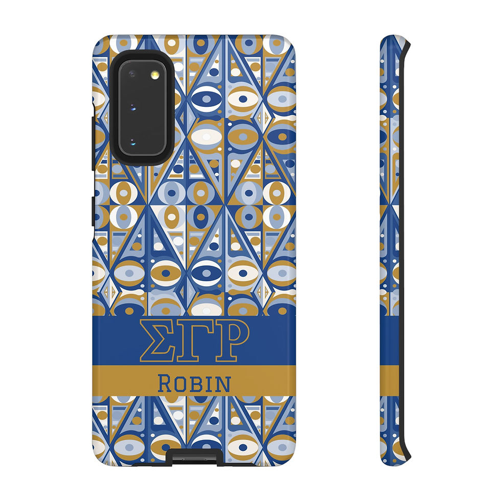 Thumbnail: Sigma Gamma Rho Geometric Phone Case
