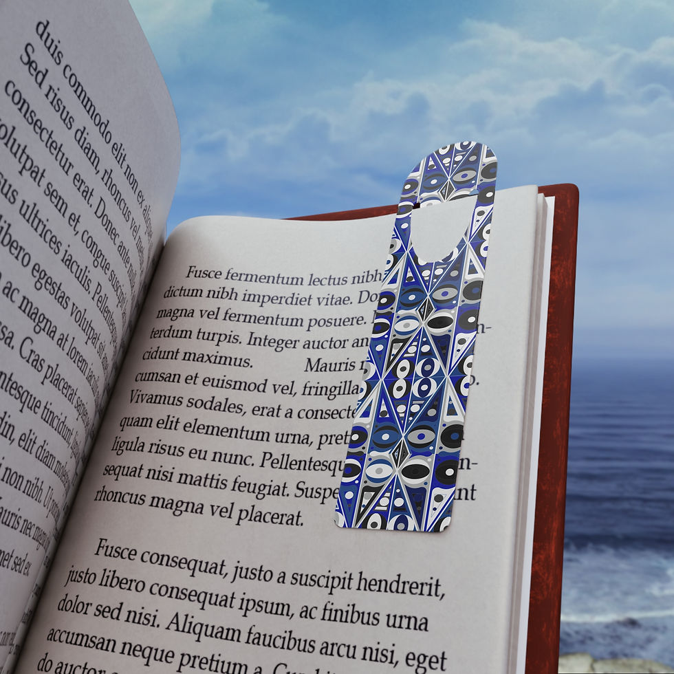 Thumbnail: Ice Blue Bookmark
