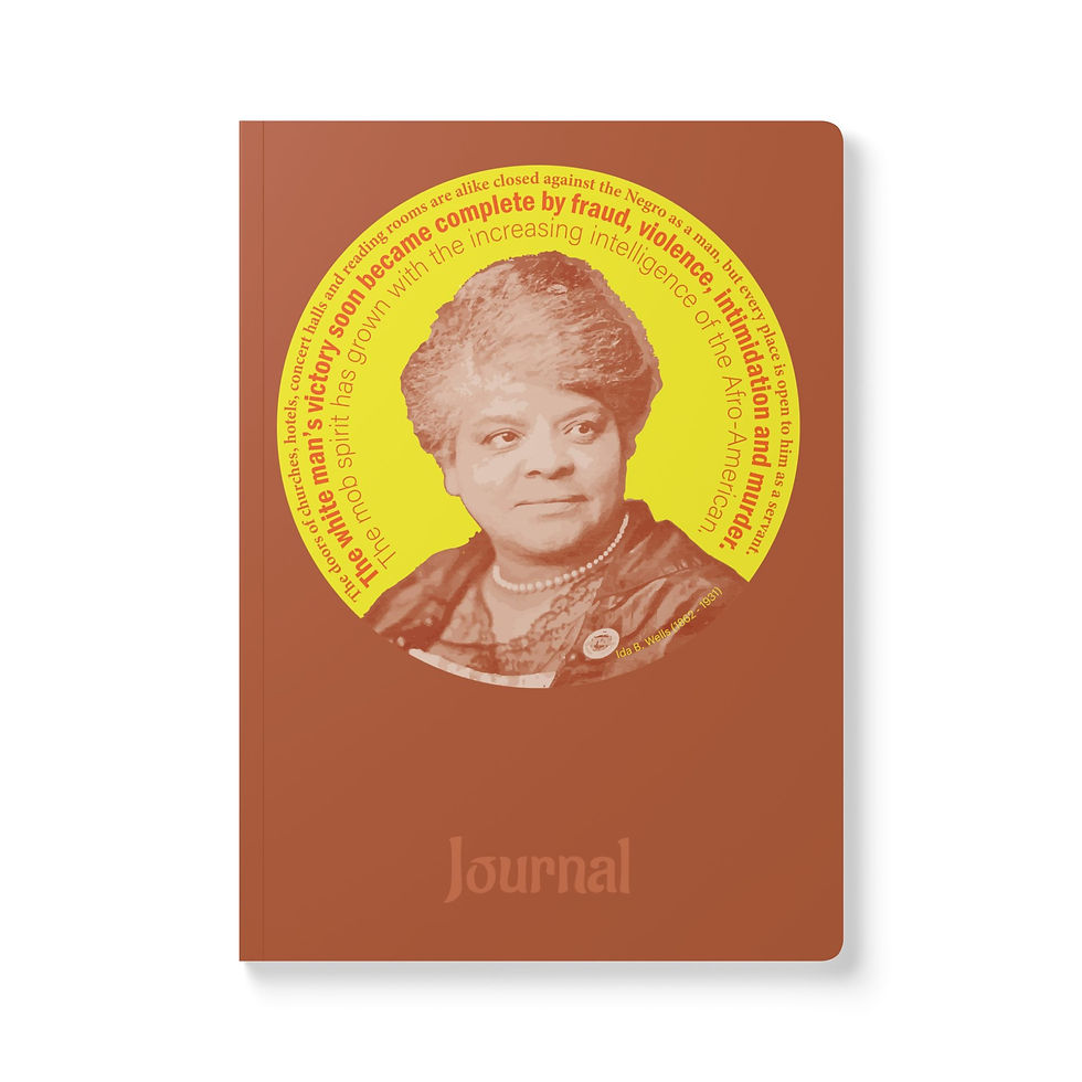 Thumbnail: Ida Bell Wells-Barnett (elder) — Softcover Inspirational Notebook/Journal