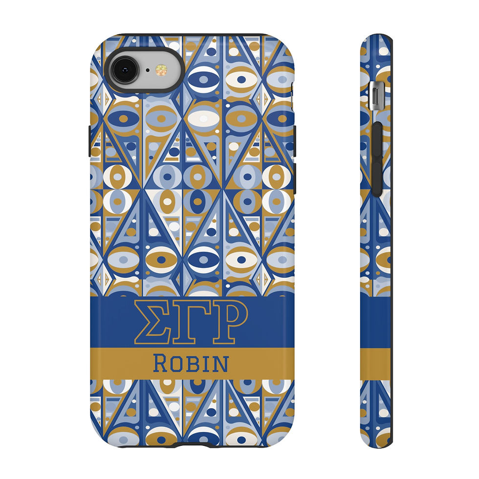 Thumbnail: Sigma Gamma Rho Geometric Phone Case
