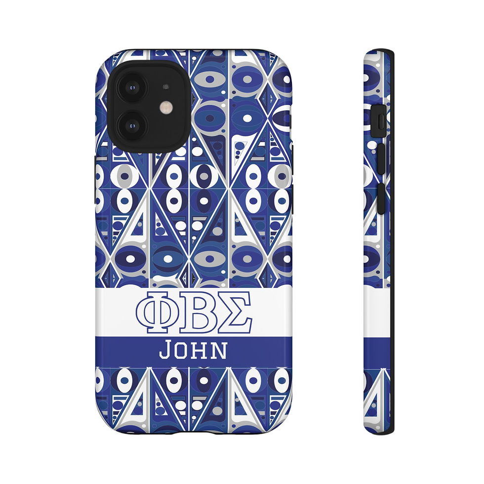 Thumbnail: Phi Beta Sigma Geometric Phone Case