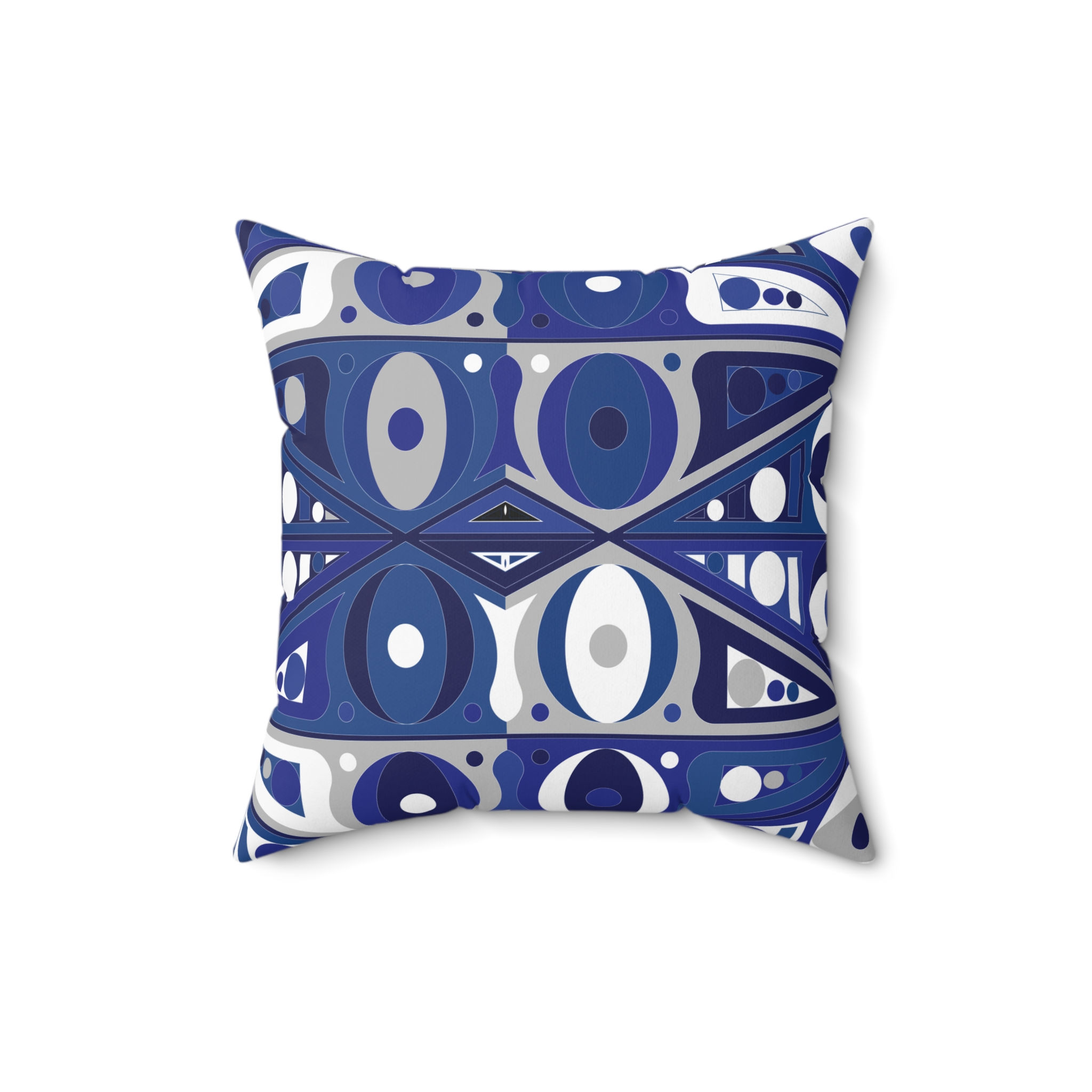 Ice Blue - Throw Pillow