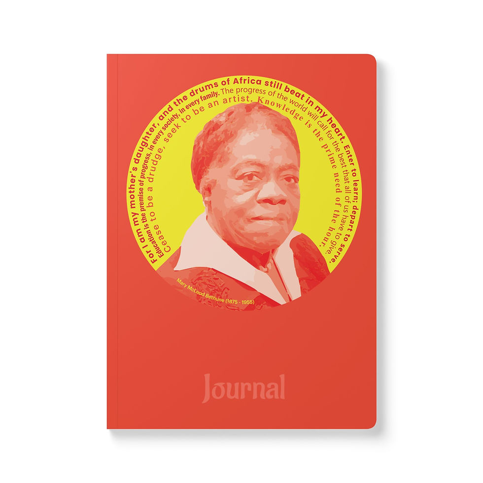 Thumbnail: Mary Bethune McCloud — Softcover Inspirational Notebook/Journal