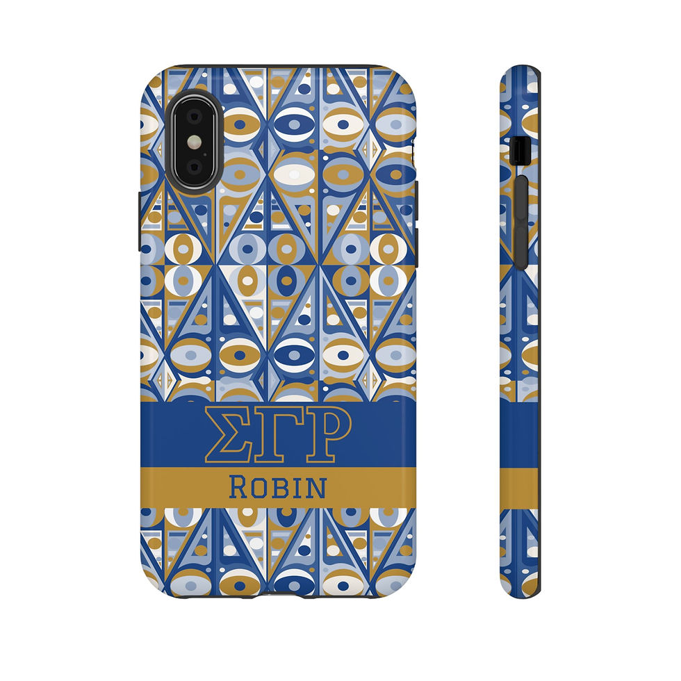 Thumbnail: Sigma Gamma Rho Geometric Phone Case
