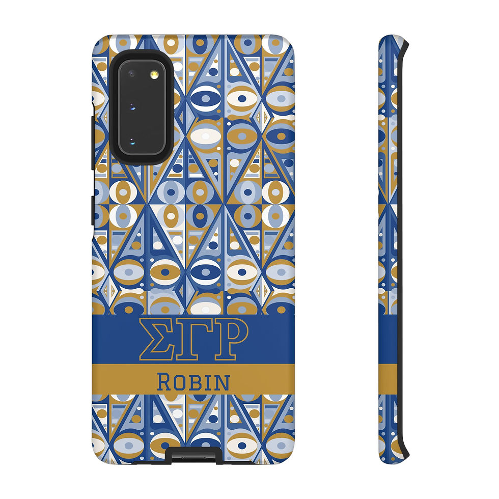 Thumbnail: Sigma Gamma Rho Geometric Phone Case