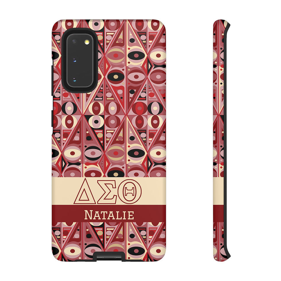 Thumbnail: Delta Sigma Theta Geometric Phone Case
