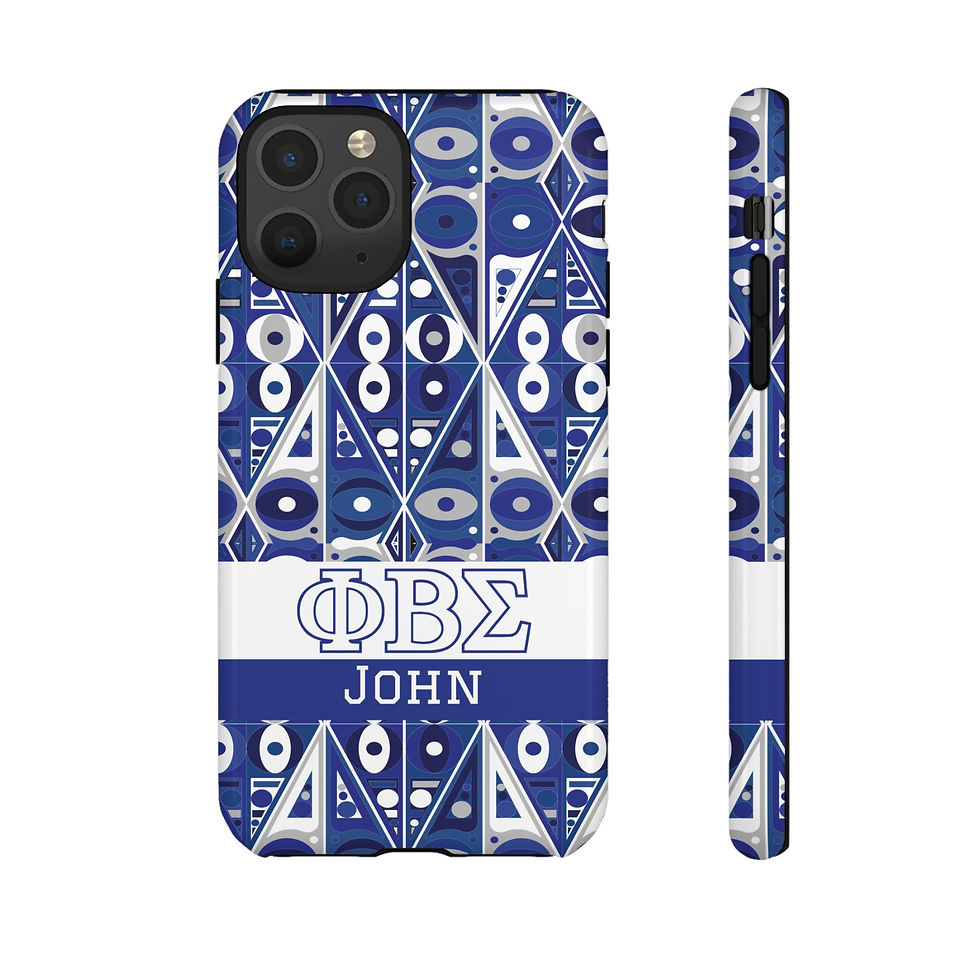 Thumbnail: Phi Beta Sigma Geometric Phone Case