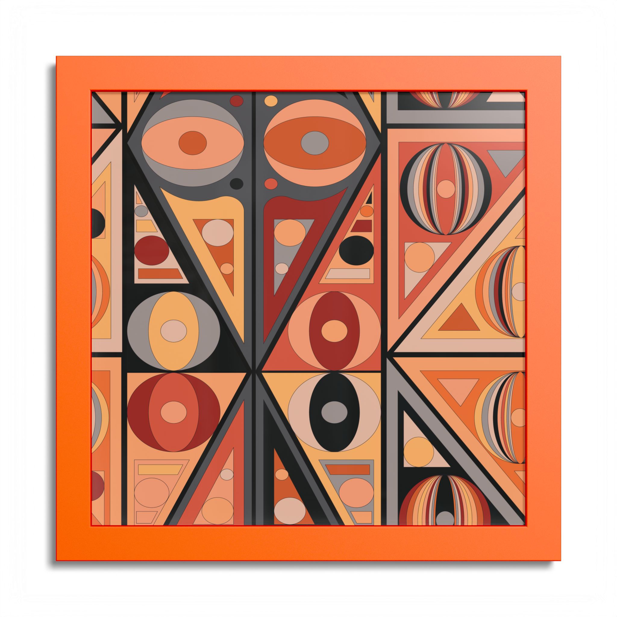 Tangerine Mosaic