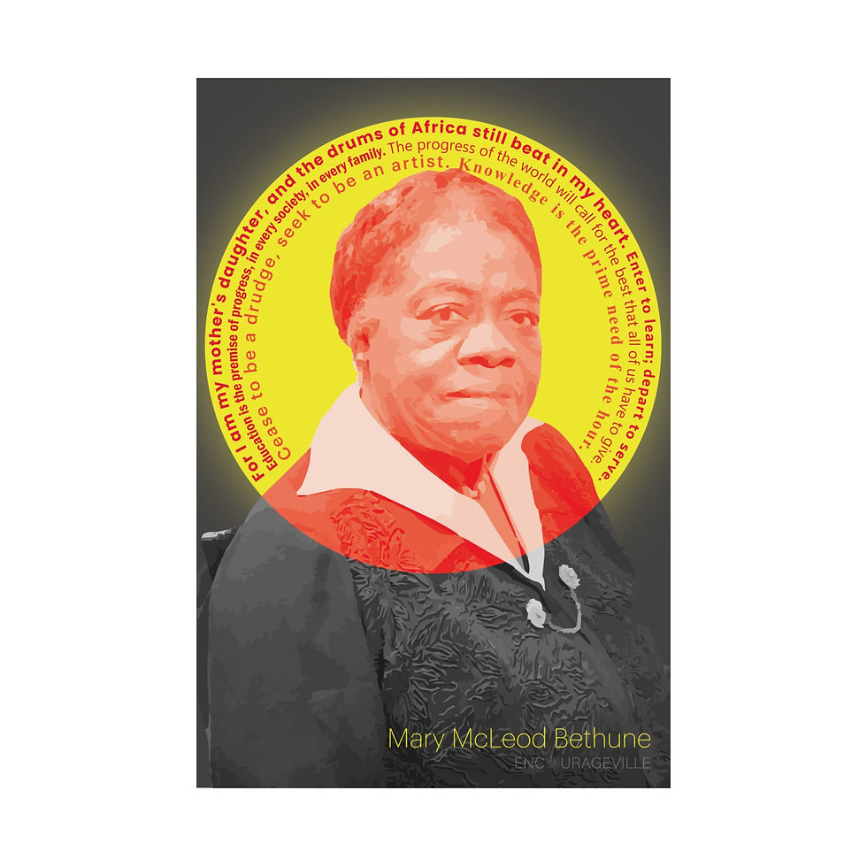 Thumbnail: Mary McLeod Bethune Poster 