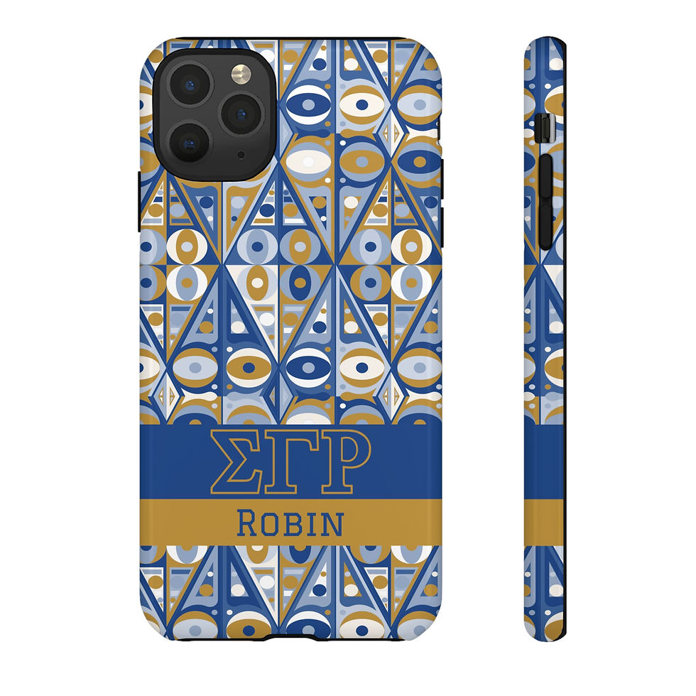 Thumbnail: Sigma Gamma Rho Geometric Phone Case