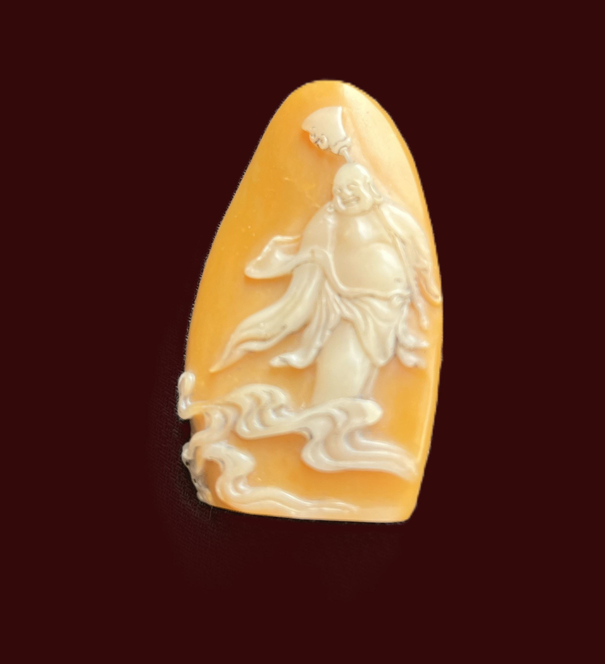 Jade Seal 田黃石佛像