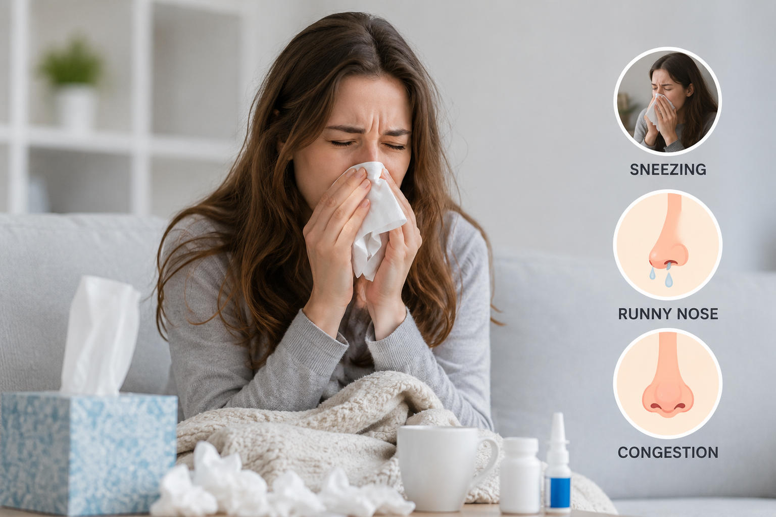 What Is Nasal Congestion Caused by Nasal Allergies? cover image