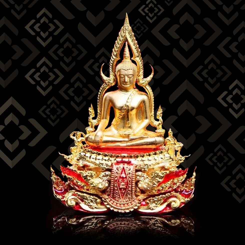 Thumbnail: Phra Buddha Chinnarat, Wat Sra Thong Samakkhi