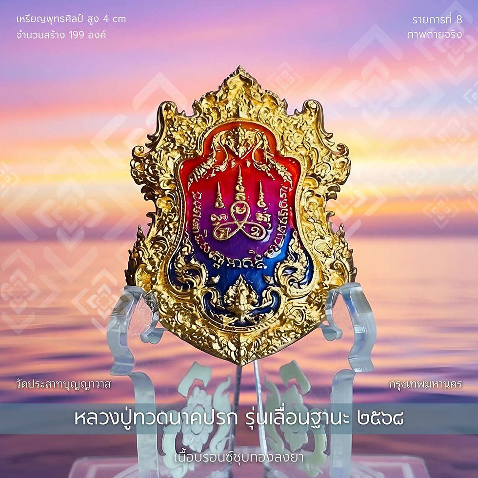 Thumbnail: เหรียญหลวงปู่ทวด รุ่น เลื่อนฐานะ'๖๘,วัดประสาทฯ - รก.8