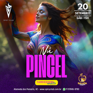 VOCÊ VIP -  Sábado, 20 de Setembro Tardezinha Nudista • Nú Pincel