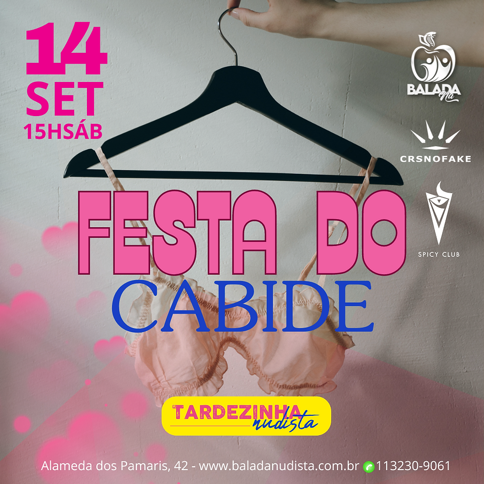 Parceiros • TARDEZINHA NUDISTA • FESTA DO CABIDE 🌶️😵💫🙈👀🤐🔥