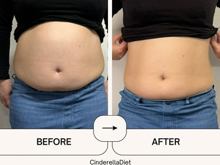 【1ヶ月経過Before After】6ヶ月コースのお客様の比較画像になります️1ヶ月で、体重・・・-7.0kg。