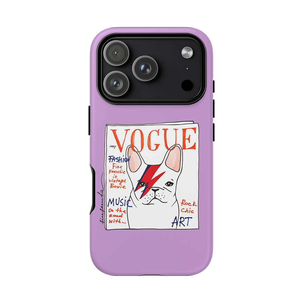 Thumbnail: "Vogue" Phone Case in Lavender
