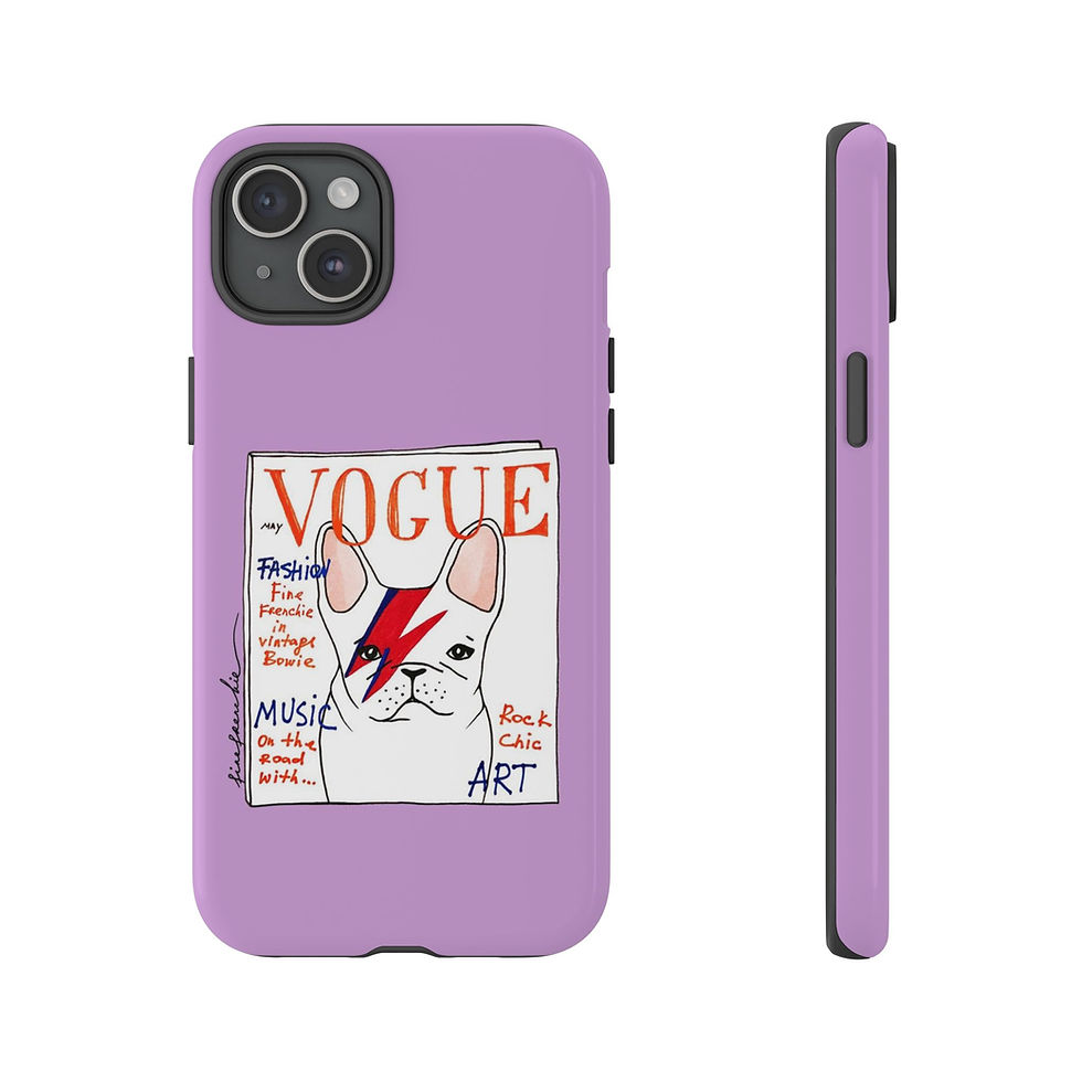 Thumbnail: "Vogue" Phone Case in Lavender