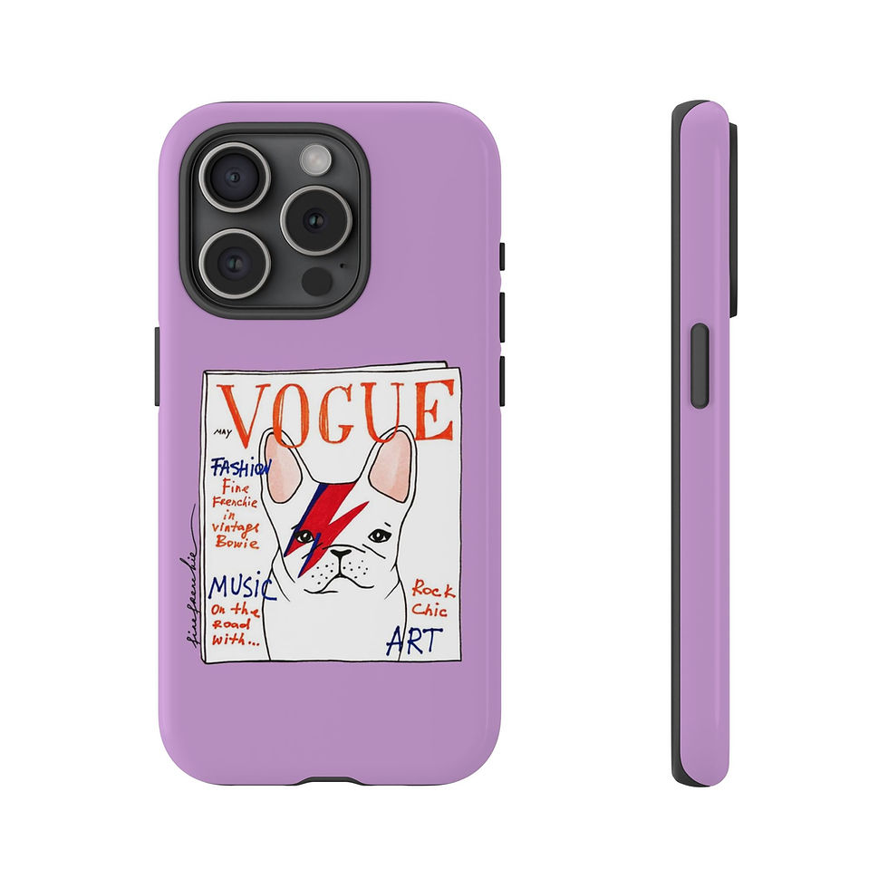 Thumbnail: "Vogue" Phone Case in Lavender