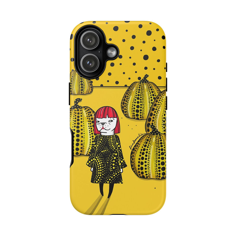Thumbnail: "Frenchie Kusama" Phone Case 