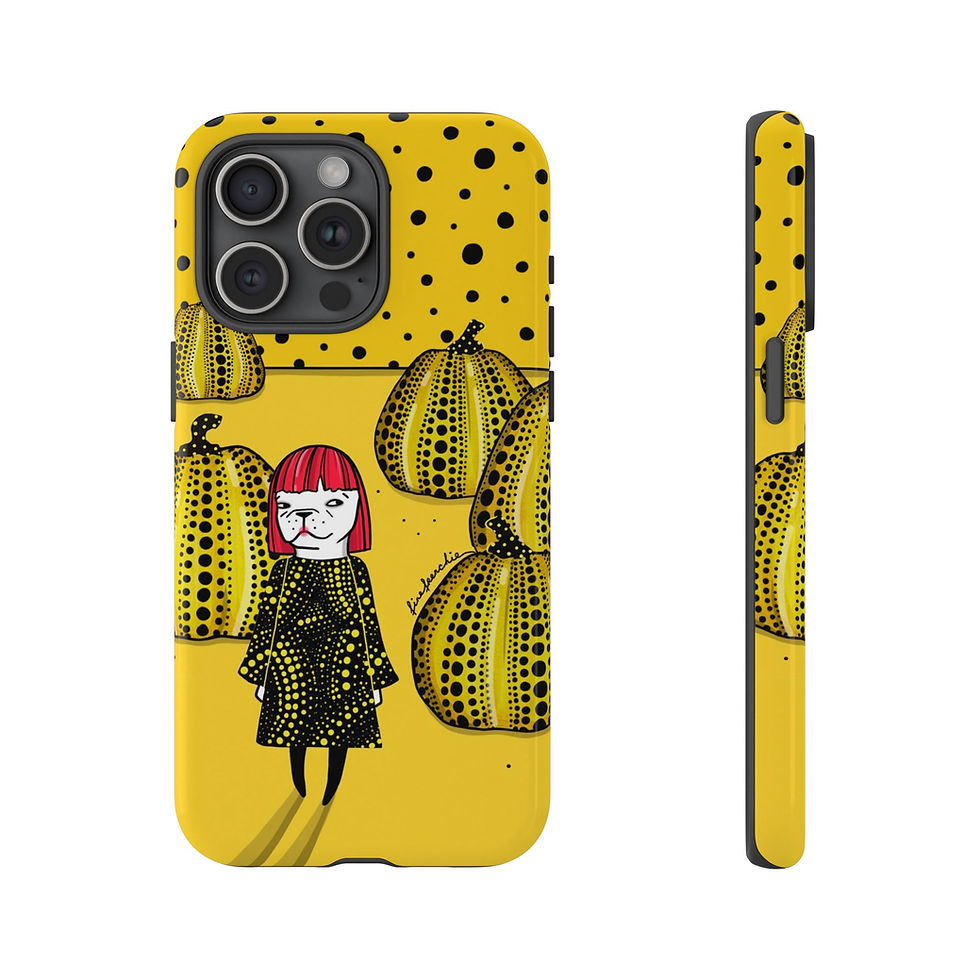 Thumbnail: "Frenchie Kusama" Phone Case 