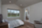 new construction home bedroom for assisted living