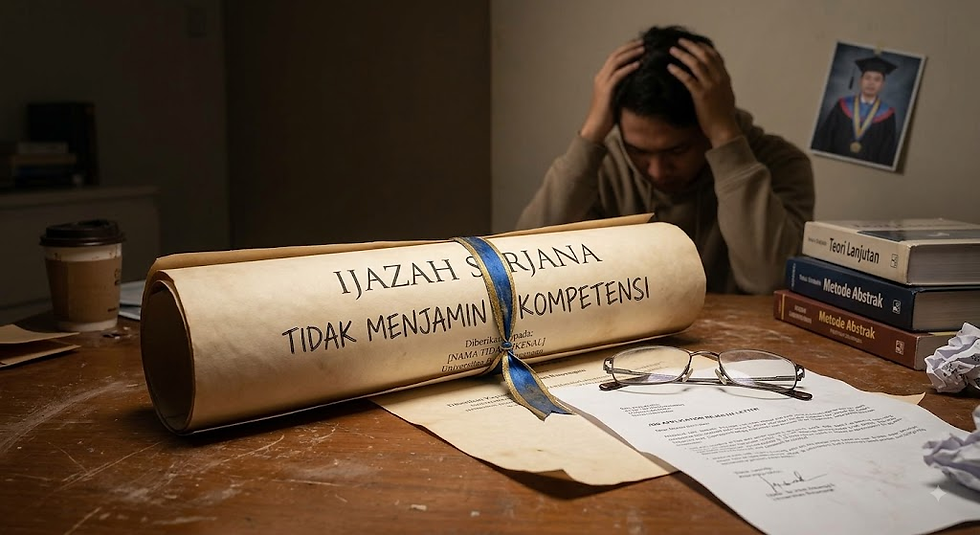 Ijazah Tanpa Kompetensi: Ketika Pendidikan Hanya Menghasilkan Kertas
