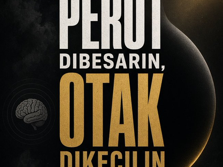 perut tumbuh sementara otak menyusut: Krisis Prioritas Manusia Modern