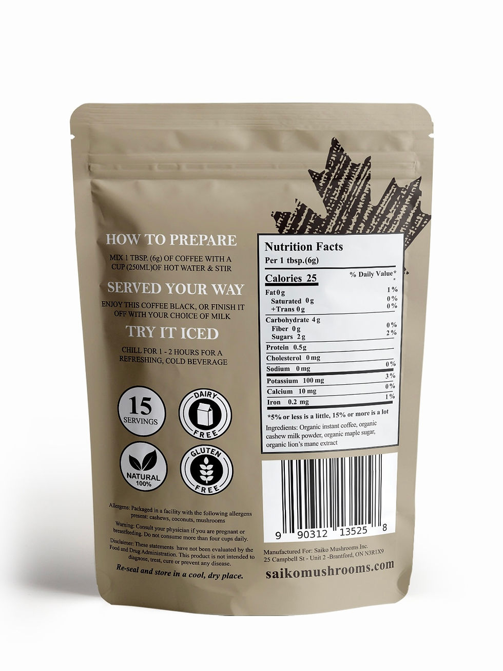 Thumbnail: Saiko Mushroom Coffee