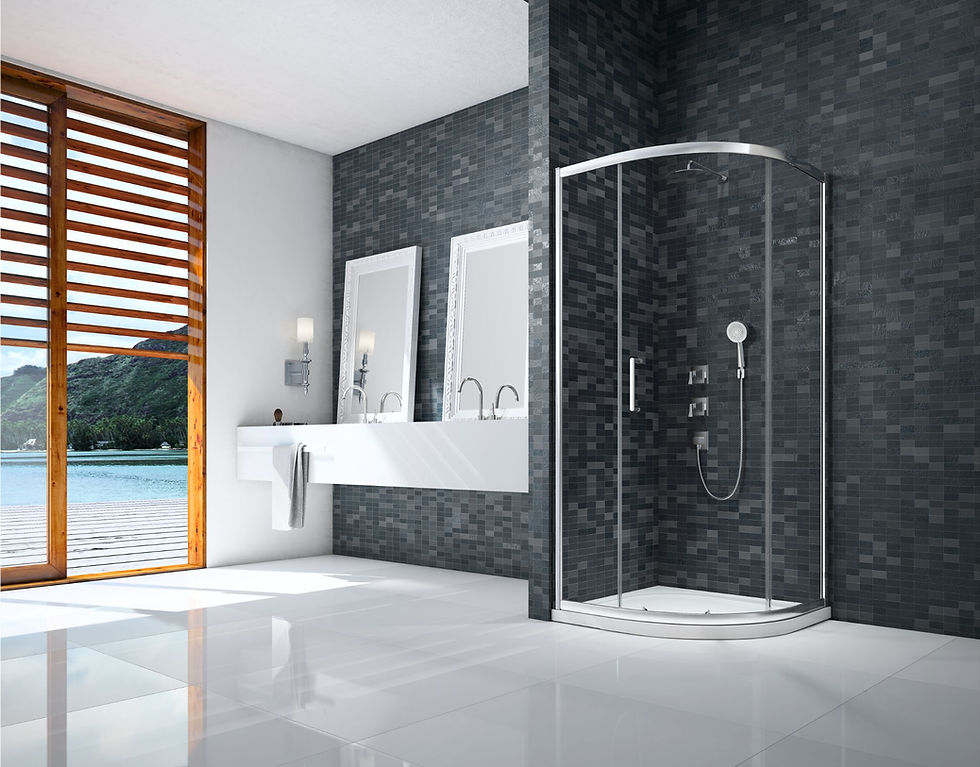 Essence Framed 1 Door Quad