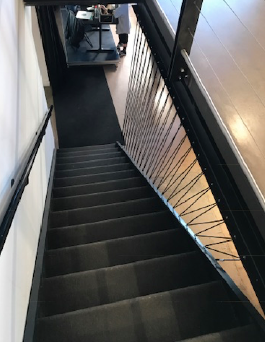 Rambarde escalier Centre Never Apart