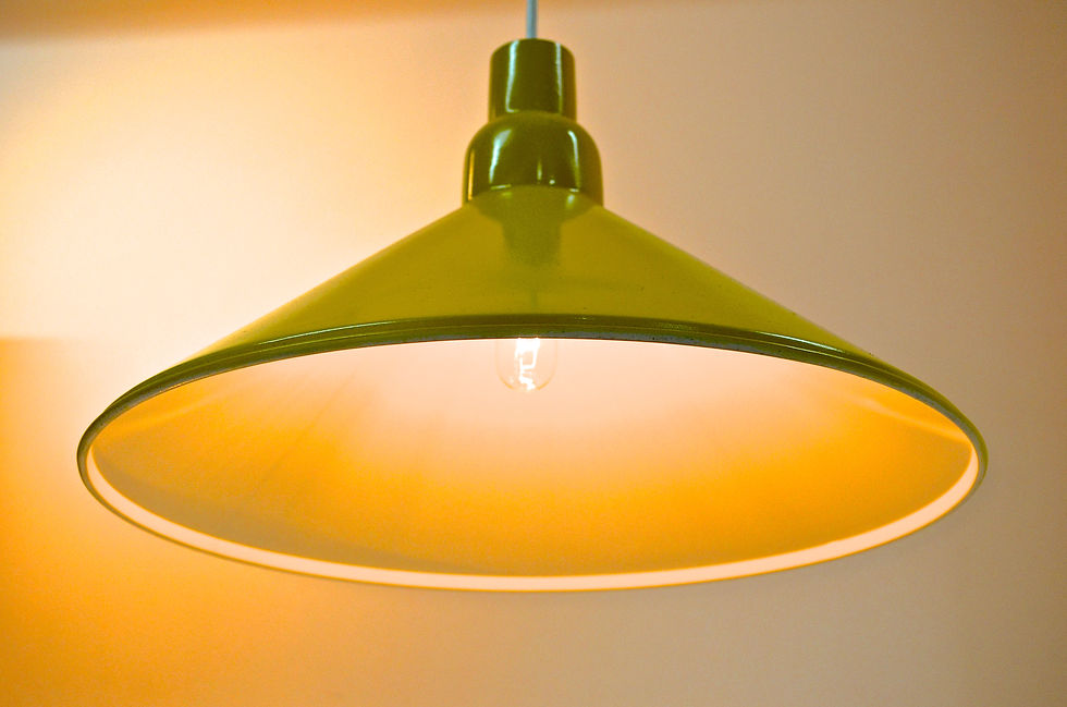 Lampe coupole Aluminium