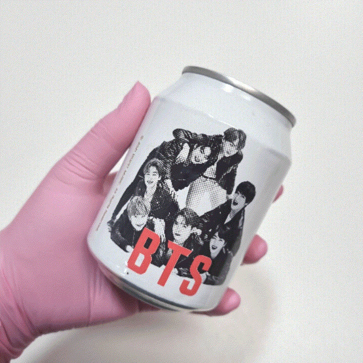 Thumbnail: BTS Hot Brew Americano Hazelnut canned coffee - WHITE (1 unit)