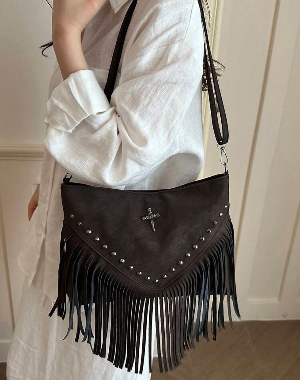 Miniatura: BOLSO CROSSBODY FLECOS & CRUZ