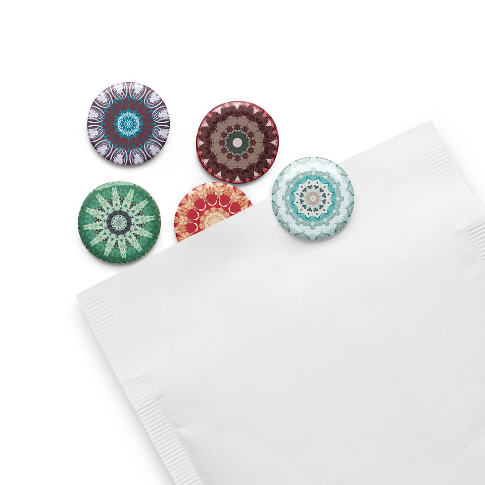 Thumbnail: Set of pin buttons: The Stars Hidden From Light