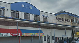 Existing condition of railing on the balcony of vacant building