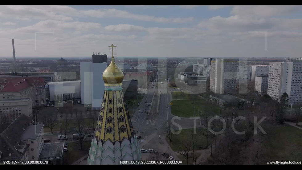 Leipzig Russische Gedächtniskirche Zuflug H001_C043