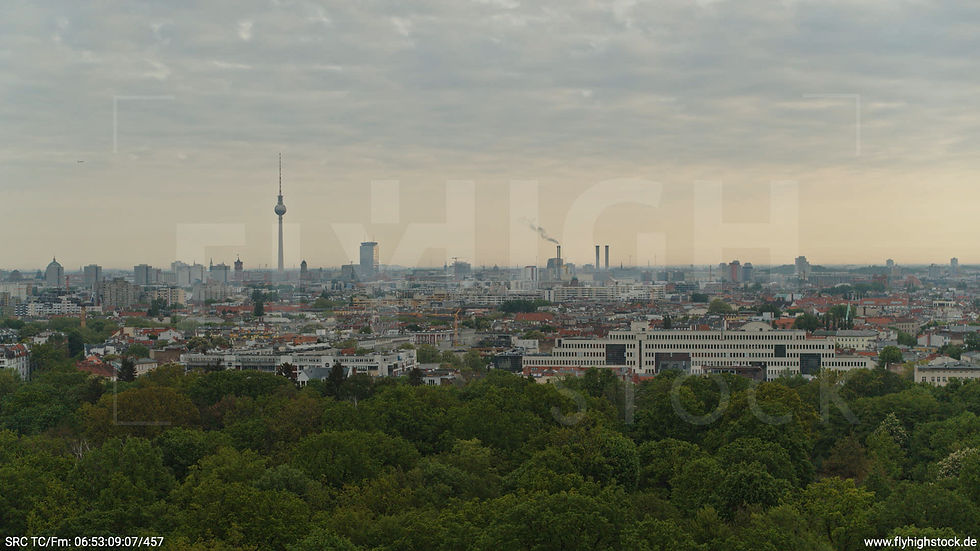 Miniaturbild: Berlin Hasenheide Skyline Hub morgens 6
